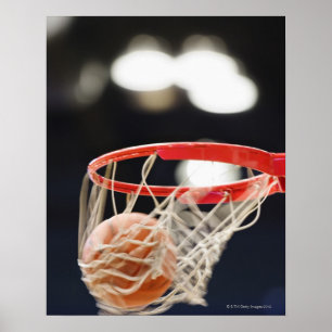 Poster Basquetebol na cesta