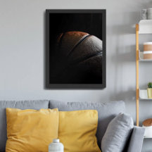 Basquetebol Texturizado Minimalista Escuro