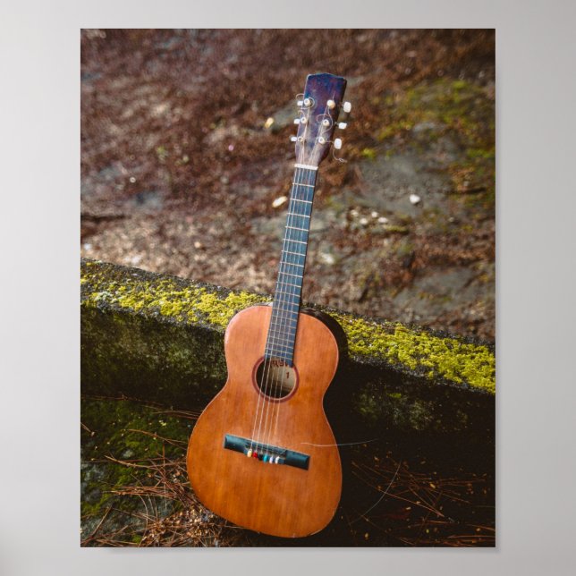 Poster Bass Guitar (Frente)