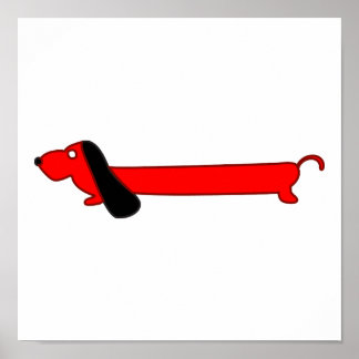 PÔSTER BASSET HOUND