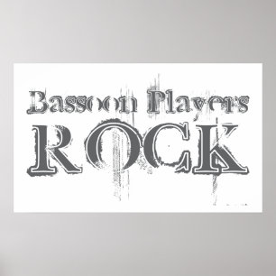 Pôster Bassoon Players Rock