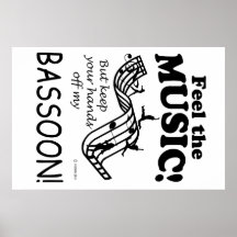 Bassoon Sente A Música