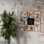 Pôster Bastante fofofoqueiro, amigos modernos<br><div class="desc">Bons amigos de fotos modernas e bonitos,  simples e elegante prenda de poster preto e branco.</div>