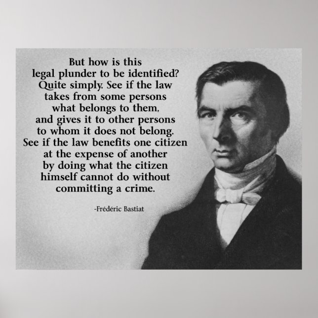 Pôster Bastiat Plunder (Frente)