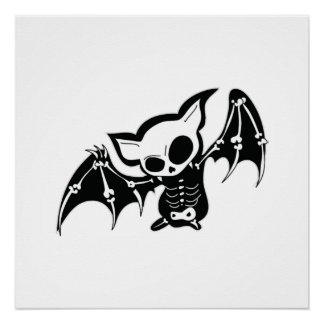 Pôster Bat Halloween          