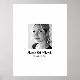 Poster Bat Mitzvah - Sinal de Conselho