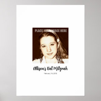 Poster Bat Mitzvah - Sinal de Conselho