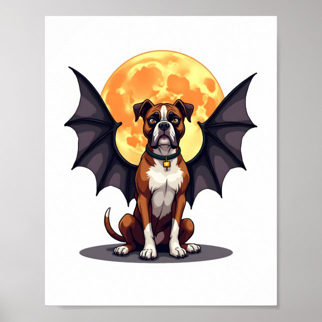 Poster Bat Wings Boxer (Frente)