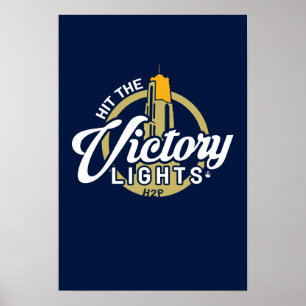 Poster Bata as luzes da vitória