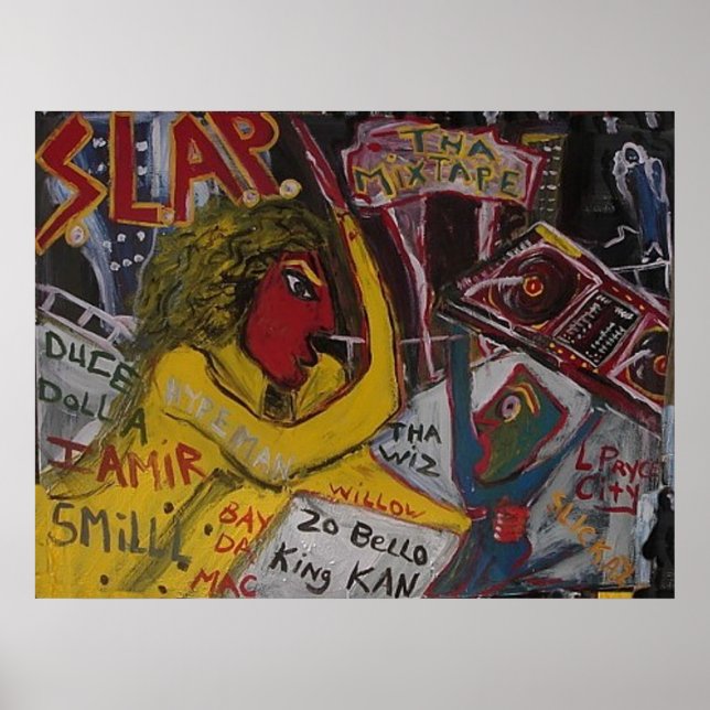 POSTER BATA NA FITA MIXADA (Frente)