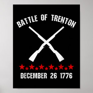 Poster Batalha Da Guerra Revolucionária De Trenton Nj 177