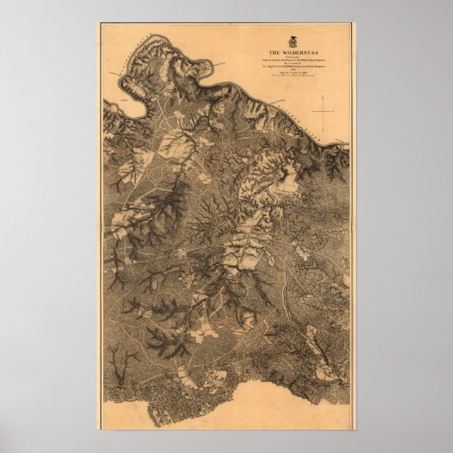 Pôster Batalha da Natureza Selvagem - Panorâmica da Guerr (Frente)