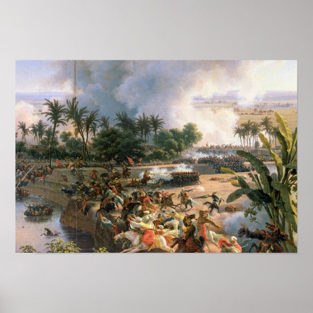 Pôster Batalha das Pirâmides (Frente)