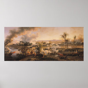 Pôster Batalha das pirâmides, o 21 de julho de 1798, 180