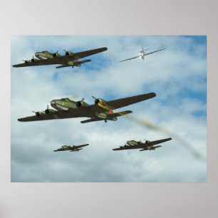 Pôster Batalha de ar 1943