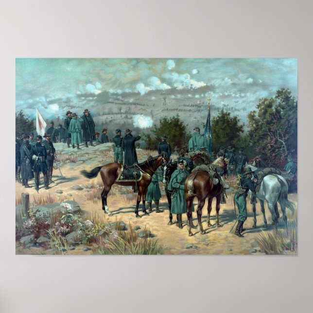 Pôster Batalha De Chattanooga - Cordilheira Missionária (Frente)