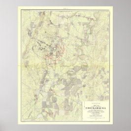 Pôster Batalha de Chickamauga