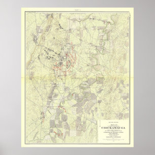 Pôster Batalha de Chickamauga