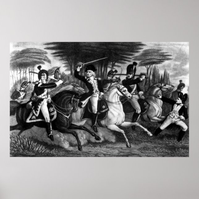 Poster Batalha de Cowpens (Frente)