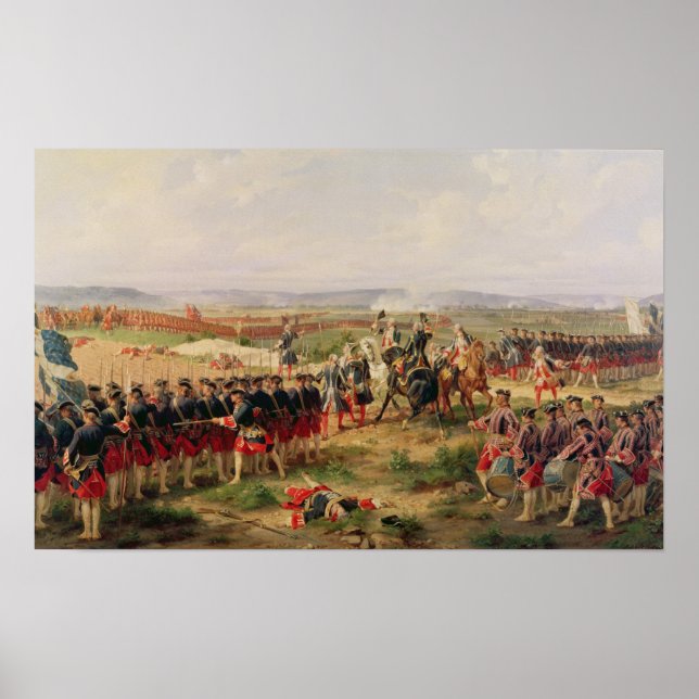 Poster Batalha de Fontenoy (Frente)