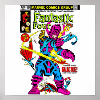 Poster Batalha de Galactus TShirt