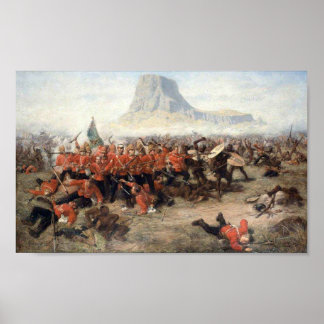 Poster Batalha de Isandlwana