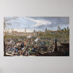 Poster Batalha de Leipzig, 19 de outubro de 1813