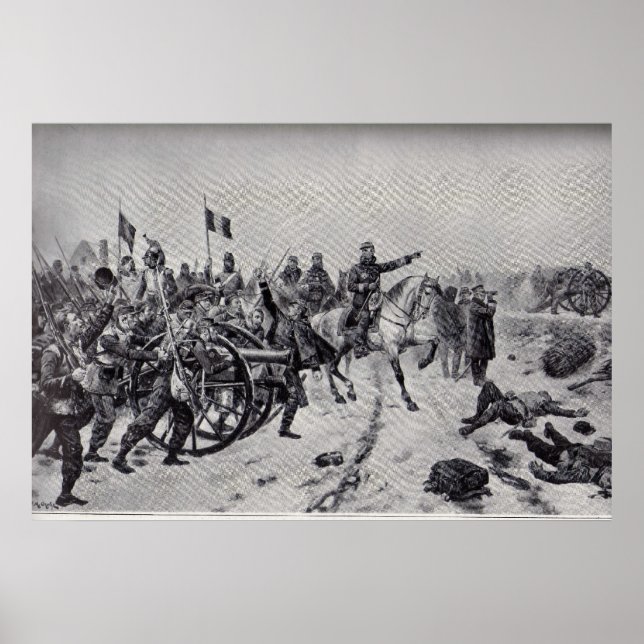 Pôster Batalha de Mans (Frente)