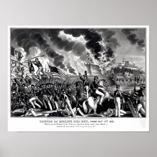 Poster Batalha de Molino del Rey (Frente)