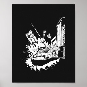 Poster Batalha de Noir Bus