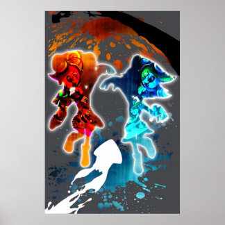 Poster Batalha de Splatoon
