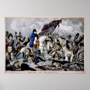 Pôster Batalha de Waterloo