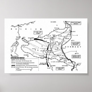 Pôster Batalha do Bulge