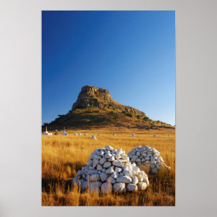 Pôster Batalha Do Memorial De Isandlwana Perto De Nqutu