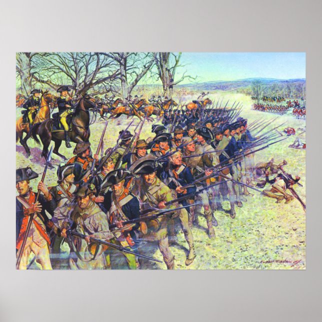 Poster Batalha do Tribunal de Guilford, 15 de março de 17 (Frente)