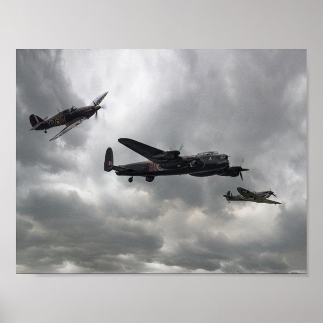 Pôster Batalha do Voo Memorial da Grã-Bretanha (Frente)