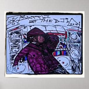 Pôster batalha dos djs