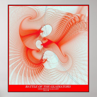 PÔSTER BATALHA DOS GLADIADORES