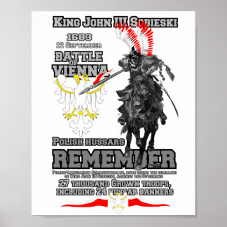 Poster Batalha dos Hussars Poloneses de Viena