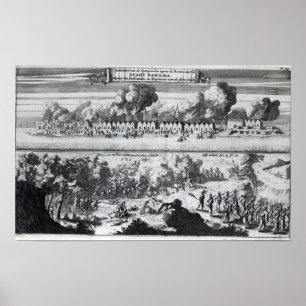 Pôster Batalha entre os corsários