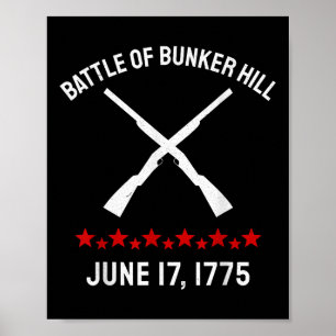 Poster Batalha Histórica Da Guerra Revolucionária De Bunk