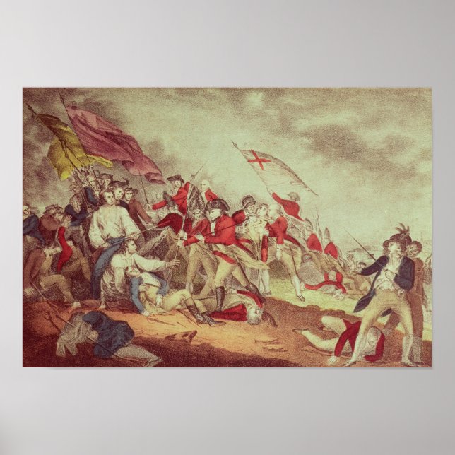 Pôster Batalha no Monte Bunker (Frente)