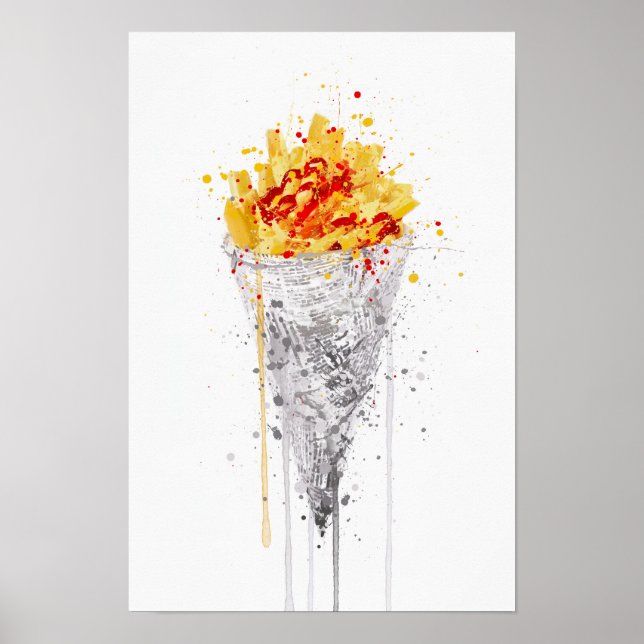 Poster Batata Frita (Frente)