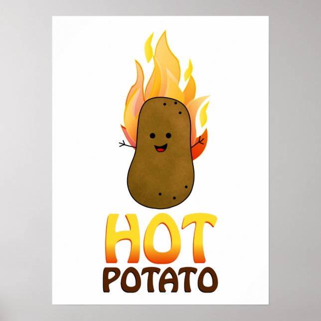 Poster Batata quente (Frente)