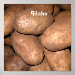 Pôster Batatas de Idaho