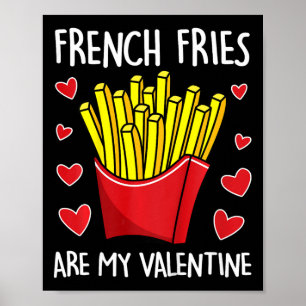 Poster Batatas Fritas de Criança São Meu Namorado Homens