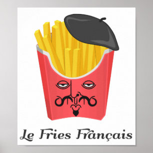 Poster Batatas fritas do Le de France