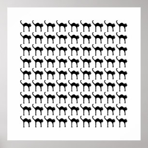 Pôster bate-papo do motivo noir