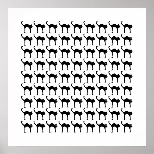 Pôster bate-papo do motivo noir (Frente)