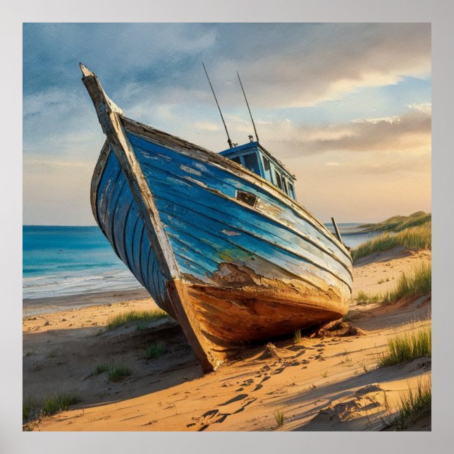 Poster bateau (Frente)